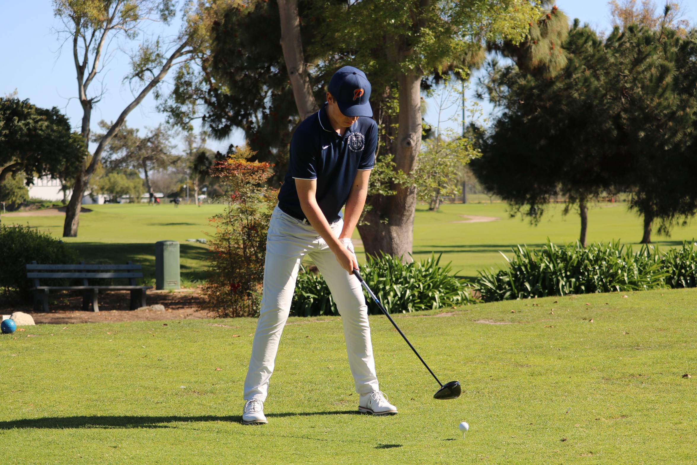 Boys Golf Defeats CVCS, Sets New Program Record