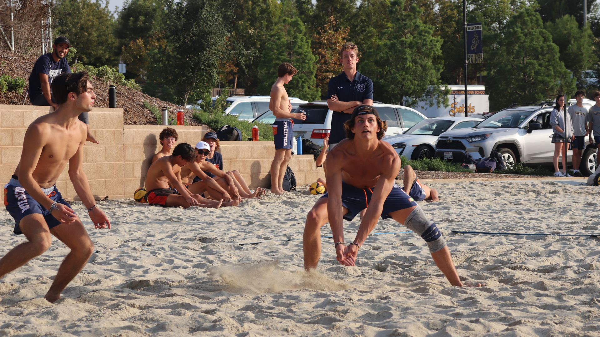 Tritons Sweep Saints on the Sand