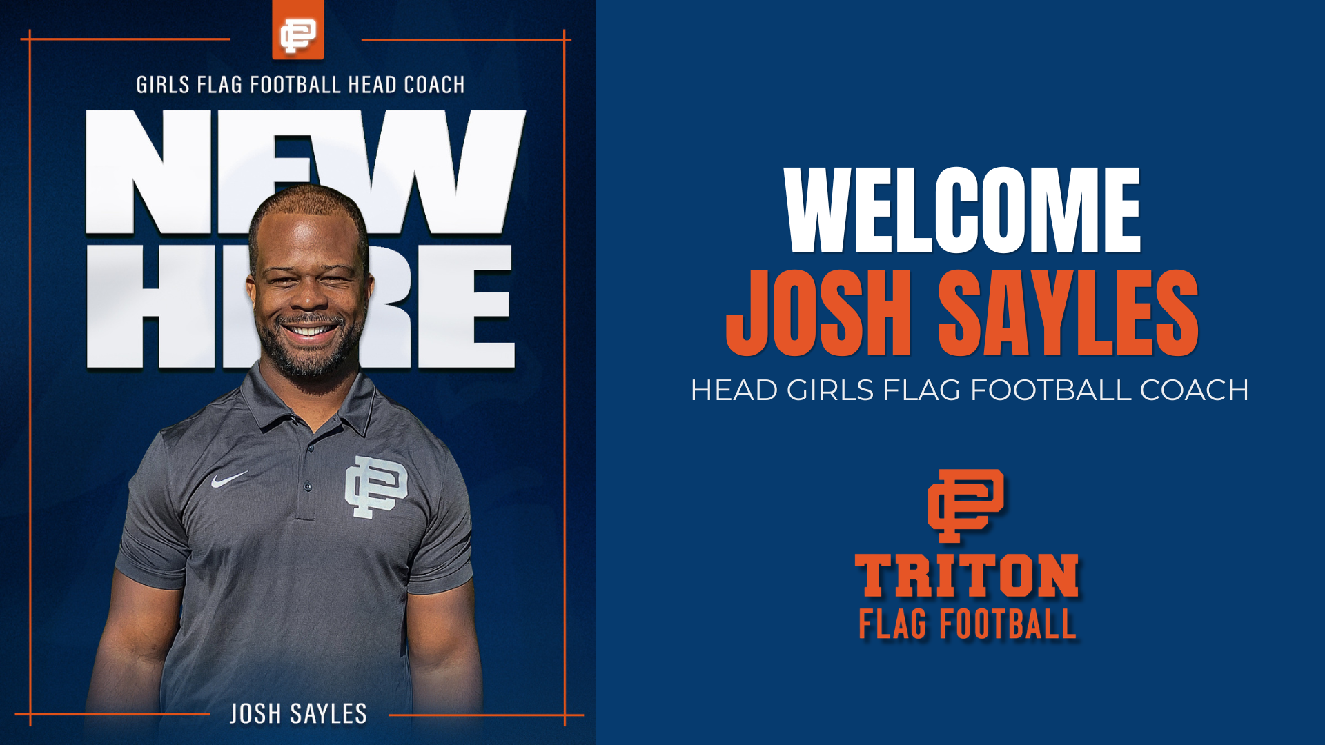 Pacifica Christian Names Josh Sayles Head Coach of Girls Flag Football Program