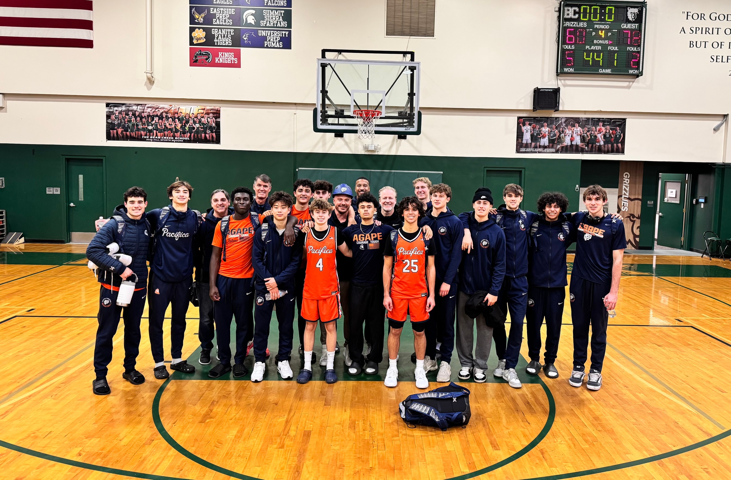 Pacifica Boys Basketball Shines in Seattle